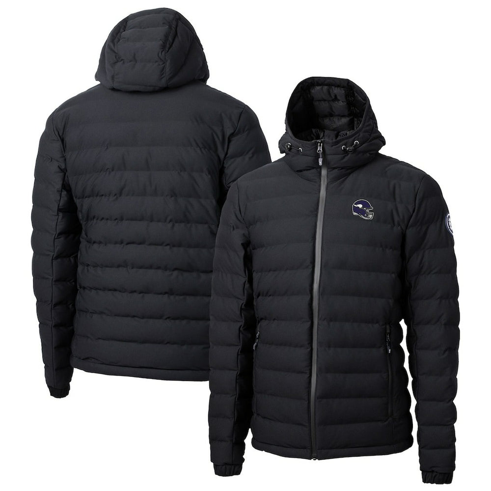 Minnesota Vikings Cutter & Buck Helmet Mission Ridge Repreve Eco Insulated Puffer Full-Zip Jacket | NFL On sale