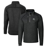 Las Vegas Raiders Cutter & Buck Helmet Mainsail Sweater-Knit Half-Zip Pullover Jacket | NFL Near me
