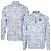 Detroit Lions Cutter & Buck Helmet Traverse Camo Print Stretch Quarter-Zip Pullover Top | NFL On sale