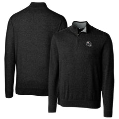 Pittsburgh Steelers Cutter & Buck Helmet Lakemont Tri-Blend Quarter-Zip Pullover Sweater | NFL Online