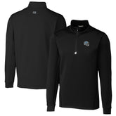 Detroit Lions Cutter & Buck Helmet Traverse Stretch Quarter-Zip Pullover Top | NFL Hot