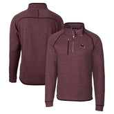 Washington Commanders Cutter & Buck Helmet Mainsail Sweater-Knit Half-Zip Pullover Jacket | NFL On sale
