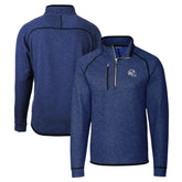 Buffalo Bills Cutter & Buck Helmet Mainsail Sweater-Knit Half-Zip Pullover Jacket | NFL Online