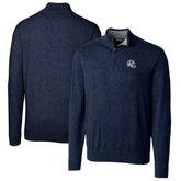 Buffalo Bills Cutter & Buck Helmet Lakemont Tri-Blend Quarter-Zip Pullover Sweater | NFL Near me