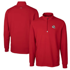 Arizona Cardinals Cutter & Buck Helmet Traverse Stretch Quarter-Zip Pullover Top | NFL New
