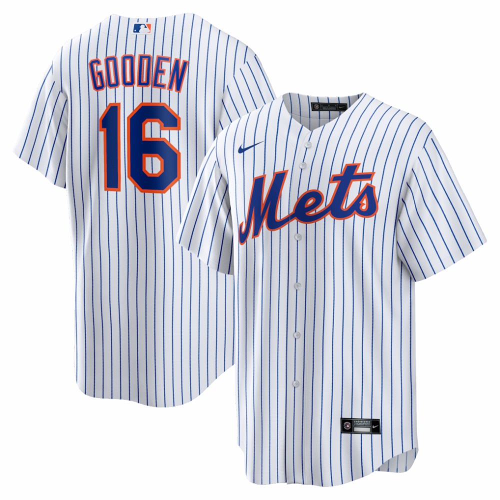 Dwight Gooden New York Mets Nike Home Retired Player Replica Jersey - MLB Jerseys