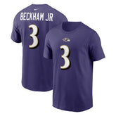 Baltimore Ravens Odell Beckham Jr. Player Name & Number T-Shirt | NFL Online