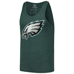 Philadelphia Eagles Jalen Hurts Majestic Threads Name & Number Tri-Blend Tank Top | NFL US