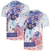 New York Giants Retired Player Name & Number Burst T-Shirt | NFL Online