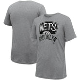 Heather Gray Brooklyn Nets Stadium Essentials Unisex Hometown T-Shirt | NBA