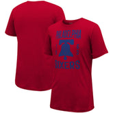 Red Philadelphia 76ers Stadium Essentials Unisex City Year T-Shirt | NBA