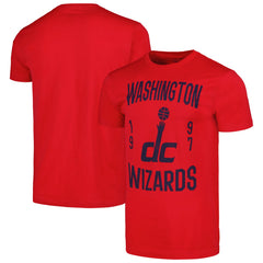 Red Washington Wizards Stadium Essentials Unisex 1997 City Year T-Shirt | NBA