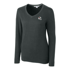 Arizona Cardinals Cutter & Buck Women's Helmet Logo Lakemont Tri-Blend V-Neck Pullover Sweater | NFL US