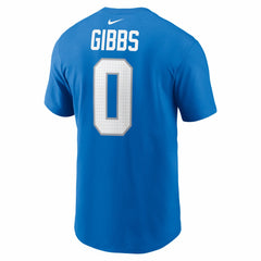 Detroit Lions Jahmyr Gibbs Name & Number T-Shirt | NFL New