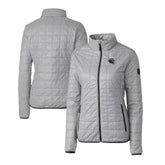 Baltimore Ravens Cutter & Buck Women's Helmet Logo Rainier PrimaLoft Eco Insulated Full-Zip Puffer Jacket | NFL On sale