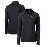 Washington Commanders Cutter & Buck Women's Helmet Logo Adapt Eco Knit Stretch Recycled Half-Zip Pullover Top | NFL Near me