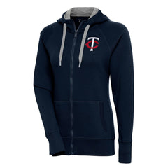 Minnesota Twins Antigua Women's Victory Full-Zip Hoodie - MLB Hoodies