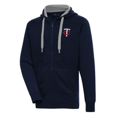 Minnesota Twins Antigua Victory Full-Zip Hoodie - MLB Hoodies