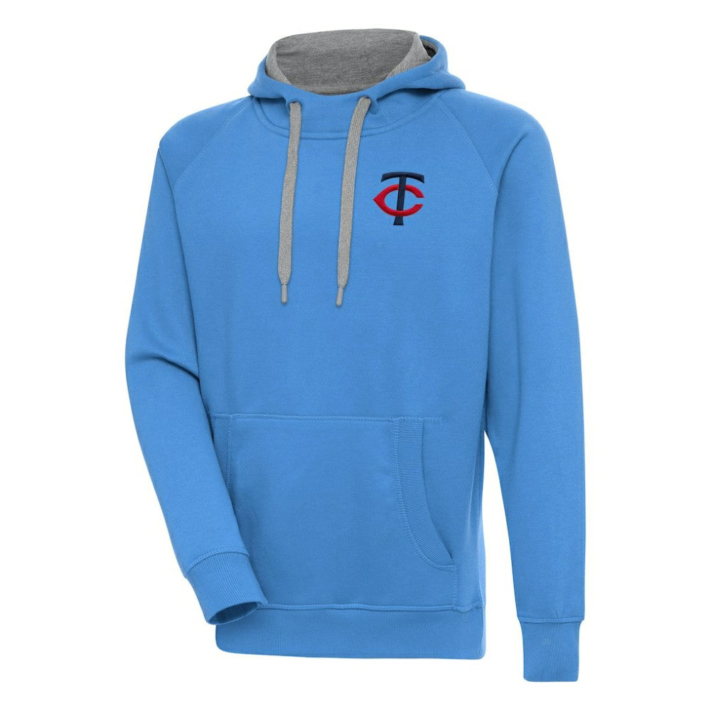 Minnesota Twins Antigua Victory Pullover Hoodie - MLB Hoodies