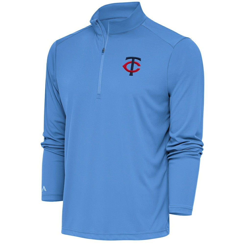 Minnesota Twins Antigua Tribute Quarter-Zip Pullover Top - MLB Pullover