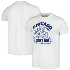 Chicago Cubs Homage Bleacher Bums Hyper Local Tri-Blend T-Shirt - MLB T-shirts