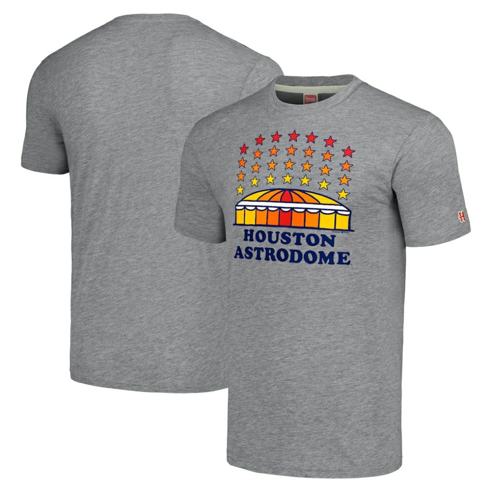 Houston Astros Homage Astrodome Stars Hyper Local Tri-Blend T-Shirt - MLB T-shirts