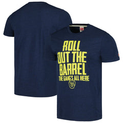 Milwaukee Brewers Homage Gangs All Here Hyper Local Tri-Blend T-Shirt - MLB T-shirts