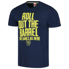 Milwaukee Brewers Homage Gangs All Here Hyper Local Tri-Blend T-Shirt - MLB T-shirts