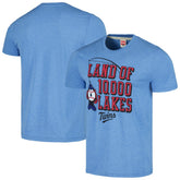 Minnesota Twins Homage Land of 10,000 Lakes Hyper Local Tri-Blend T-Shirt - MLB T-shirts