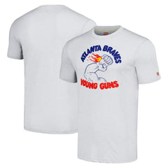 Atlanta Braves Homage Doodle Collection Young Guns Tri-Blend T-Shirt - MLB T-shirts