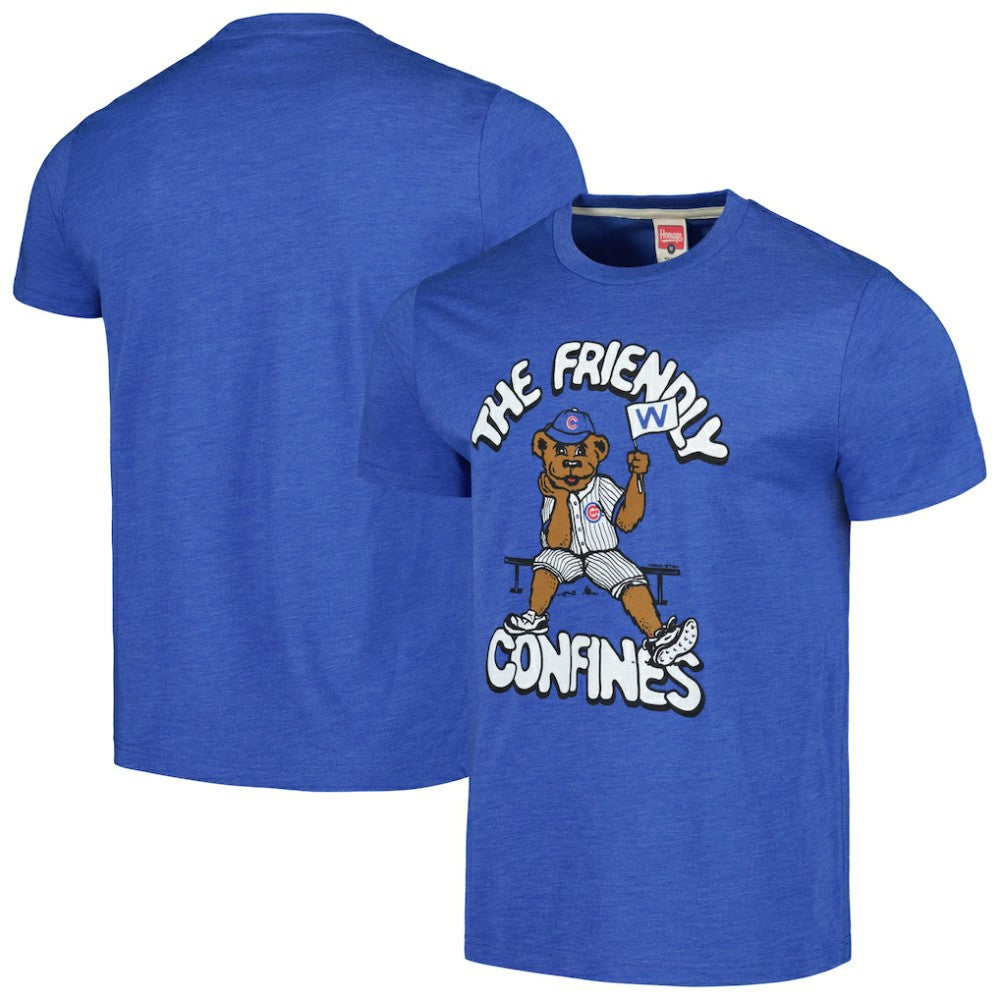 Chicago Cubs Homage Doodle Collection The Friendly Confines Tri-Blend T-Shirt - MLB T-shirts