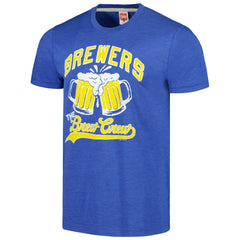 Milwaukee Brewers Homage Doodle Collection The Brew Crew Tri-Blend T-Shirt - MLB T-shirts