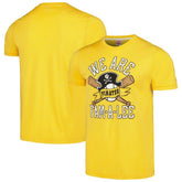 Pittsburgh Pirates Homage Doodle Collection We Are Fam-A-Lee Tri-Blend T-Shirt - MLB T-shirts