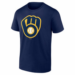 Milwaukee Brewers Logo Athletic Official Logo T-Shirt - MLB T-shirts
