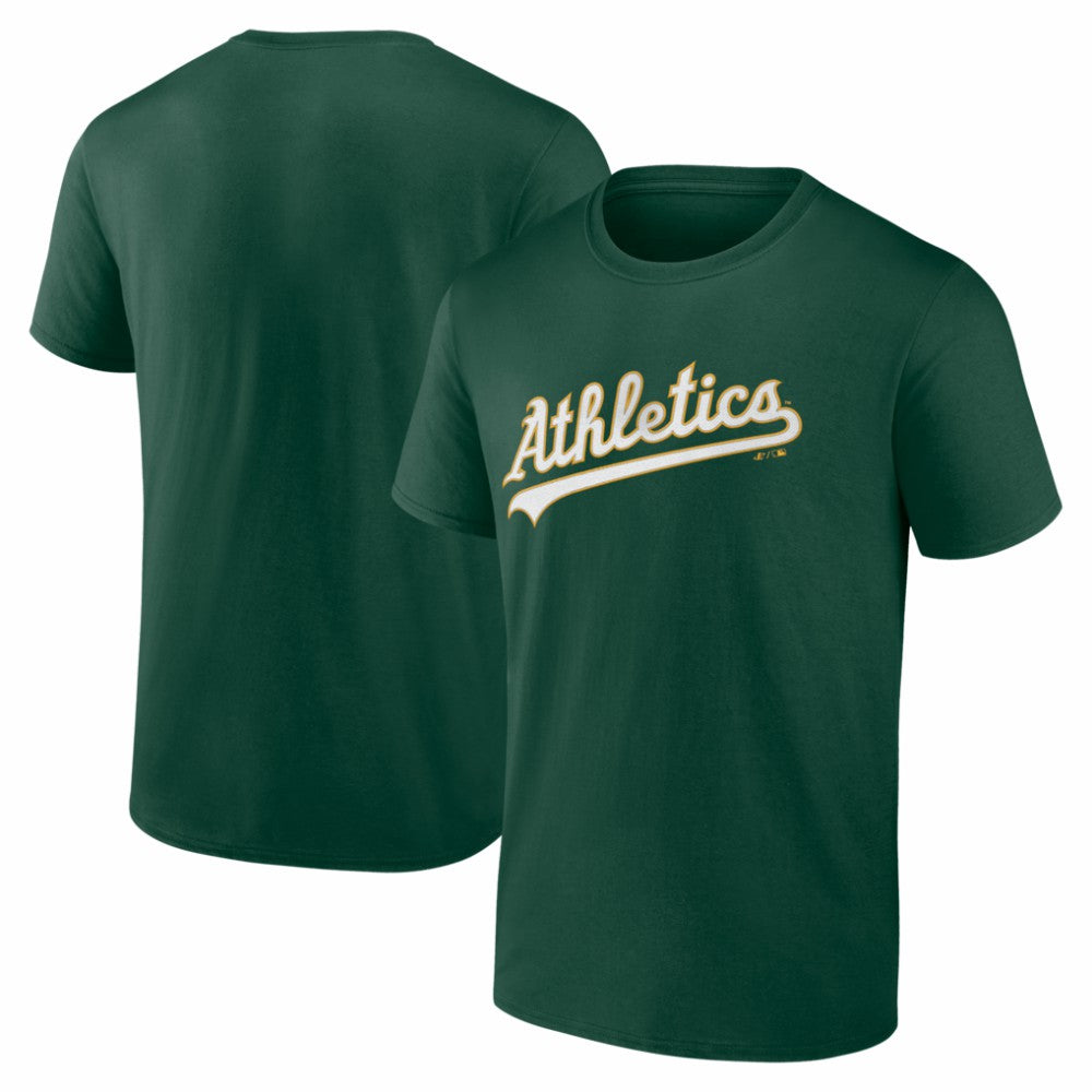 Athletics Logo Athletic Wordmark T-Shirt - MLB T-shirts