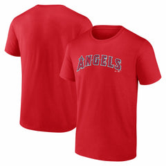Los Angeles Angels Logo Athletic Wordmark T-Shirt - MLB T-shirts