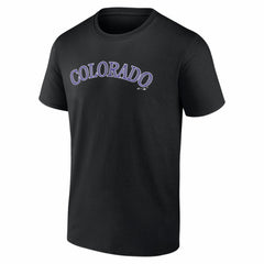Colorado Rockies Logo Athletic Wordmark T-Shirt - MLB T-shirts