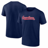 Cleveland Guardians Logo Athletic Wordmark T-Shirt - MLB T-shirts