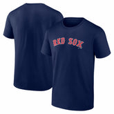 Boston Red Sox Logo Athletic Wordmark T-Shirt - MLB T-shirts
