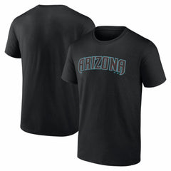 Arizona Diamondbacks Logo Athletic Wordmark T-Shirt - MLB T-shirts