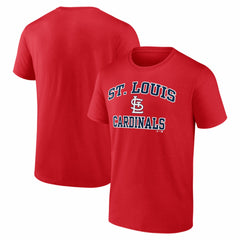 St. Louis Cardinals Logo Athletic Heart and Soul T-Shirt - MLB T-shirts