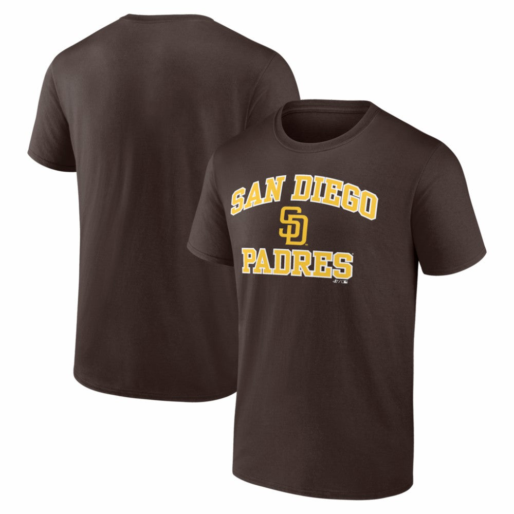 San Diego Padres Logo Athletic Heart and Soul T-Shirt - MLB T-shirts