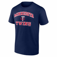 Minnesota Twins Logo Athletic Heart and Soul T-Shirt - MLB T-shirts