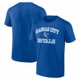 Kansas City Royals Logo Athletic Heart and Soul T-Shirt - MLB T-shirts