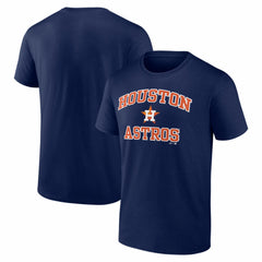 Houston Astros Logo Athletic Heart and Soul T-Shirt - MLB T-shirts