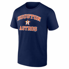 Houston Astros Logo Athletic Heart and Soul T-Shirt - MLB T-shirts