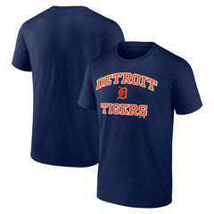 Detroit Tigers Logo Athletic Heart and Soul T-Shirt - MLB T-shirts