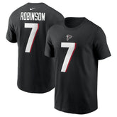 Atlanta Falcons Bijan Robinson Player Name & Number T-Shirt | NFL Near me
