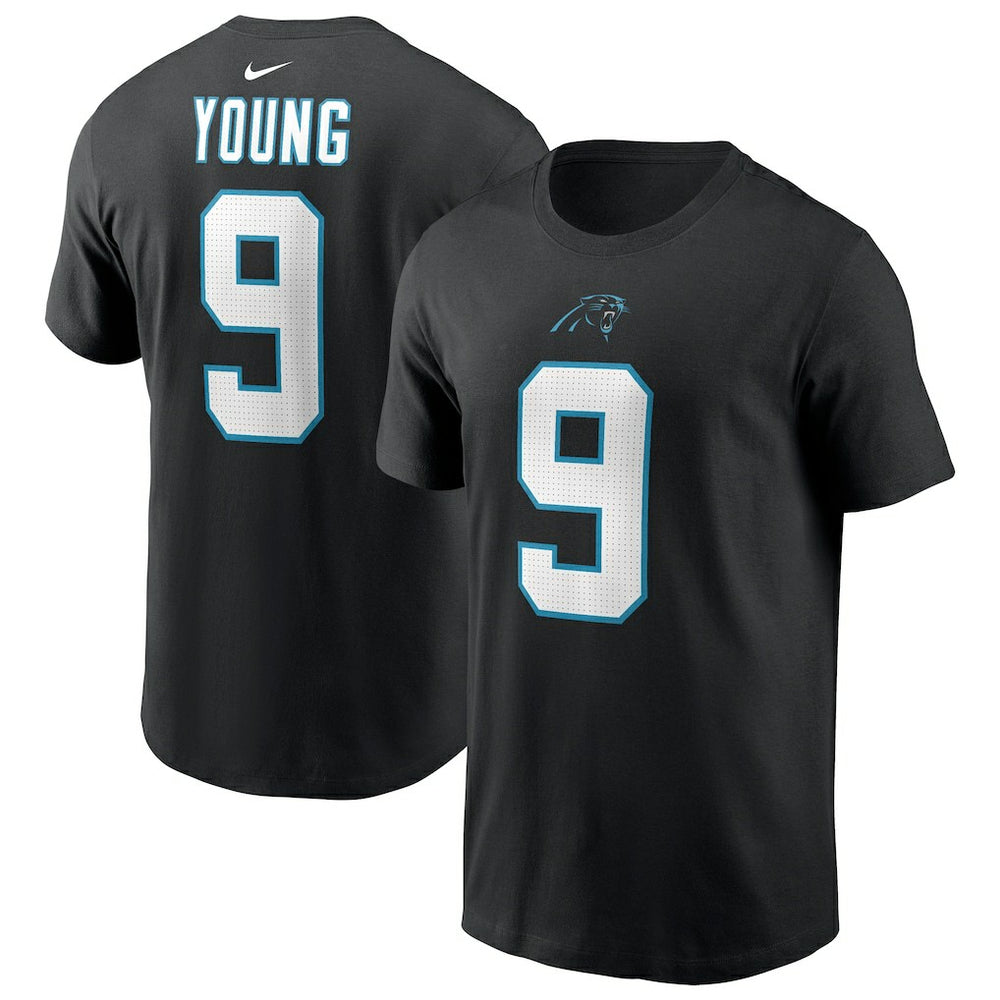 Carolina Panthers Bryce Young Player Name & Number T-Shirt | NFL Online