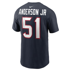 Houston Texans Will Anderson Jr. Player Name & Number T-Shirt | NFL New